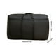 thumbnail image 3 of Bolsa de Tela Reforzada Grande para Mudanzas de Ropa | Bolsa de Almacenamiento Impermeable y Fácil de Limpiar | Cremallera Resistente | Ventana Transparente | Asas | Negro o Gris | 80x45x25 cm, 3 of 9