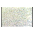 thumbnail image 2 of Colorful Floral Pattern Soft Polyester Area Rug 31''x20'', Non Slip, Memory Foam, Water Absorbent, 2 of 7