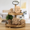 thumbnail image 1 of Sunflower Gardens Bouquet Decoration Layered Tray Decoration Sunny Farm Style Wooden Ornaments, 1 of 6