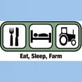 thumbnail image 3 of CafePress - Eat, Sleep, Farmer Light T Shirt - Men's Classic Graphic T-Shirt, 3 of 4