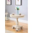 thumbnail image 2 of Best Master Furniture Table d'Appoint Ronde Table d'Appoint Ronde, Beige, 2 of 2