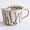 Black Leaf 1pcs, variant on Ceramic Mug 1pcs, 11oz - Vintage Coffee Mug, Pottery Cups for Milk, Latte, Cappuccino, Tea - Porcelain Dishwasher, Microwave Safe Stoneware Green Leaf