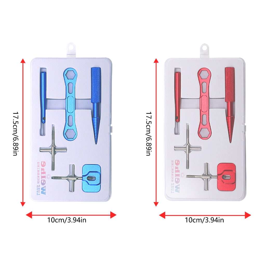 ZPAQI 5Pcs Fishing Tool Repair Tool Fishing Reel Maintenance Kits Maintenance Tool
