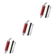thumbnail image 4 of Scienceny Silenciador de escape de motocicleta universal de 2 ciclos de alto rendimiento rojo Type1 NO1, 4 of 5