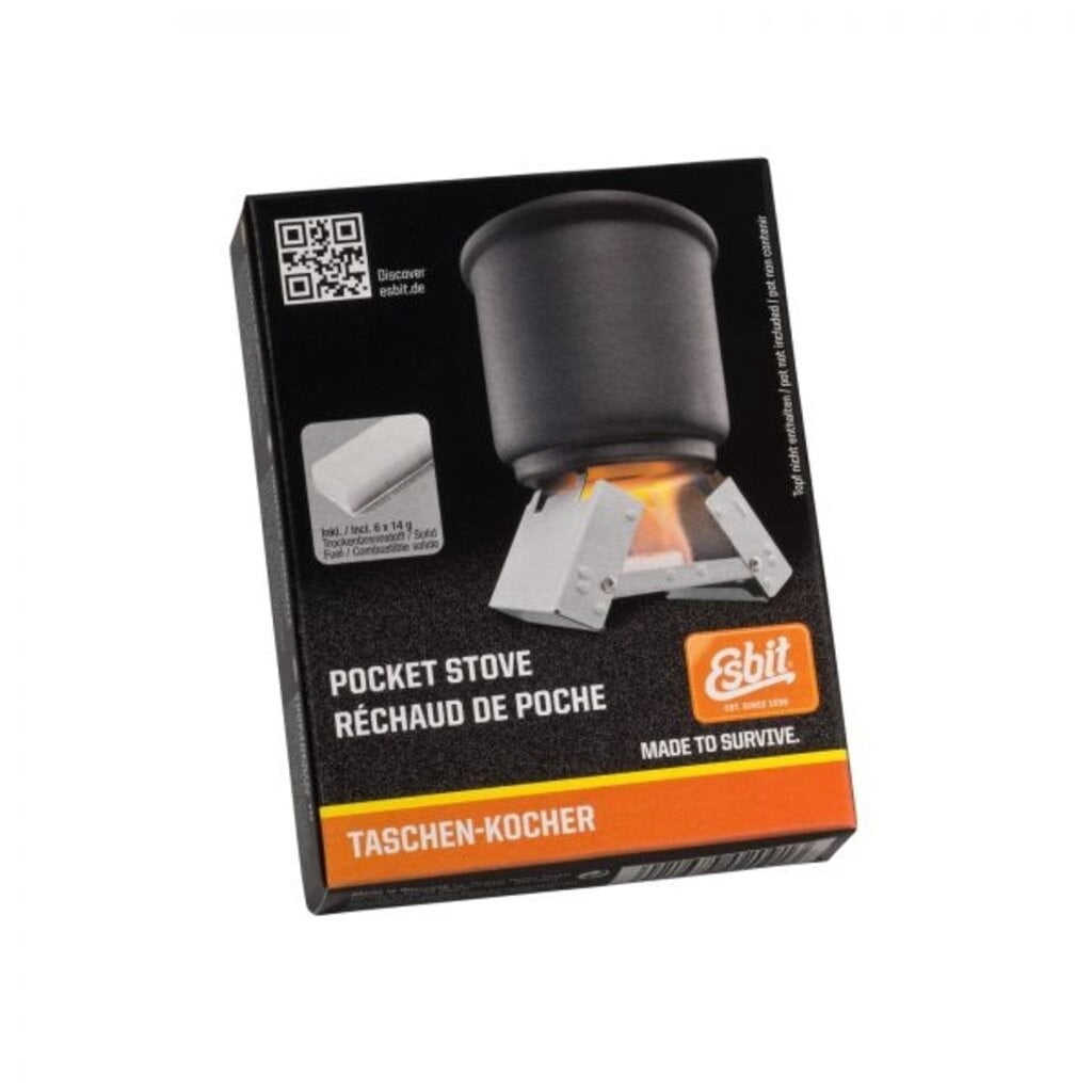 Small Pocket Stove With 6 Fuel Tablets