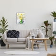thumbnail image 3 of Stupell Industries Modern Daffodils Vase Botanical & Floral Painting Gray Framed Art Print Wall Art, 16 x 20, 3 of 9