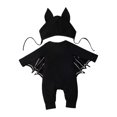 thumbnail image 4 of QISIWOLE Toddler Kids Boys Girls Halloween Fashion Cute Funny Print Bat-sleeve Romper Jumpsuit Hat Suit, clearance under 10, 4 of 9