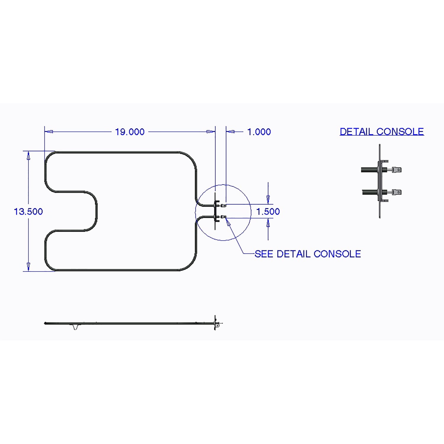 Range Kleen Bake Element, Fits Frigidaire