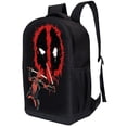 thumbnail image 2 of Mochila Marvel Comics Classic Deadpool 1 negra 40x30x15 cm, 2 of 6