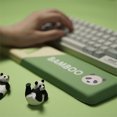 thumbnail image 3 of Wrist Rest Support for Keyboard，Comfortable Memory cotton filling , Non-slip，Bamboo Panda, 3 of 5
