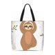 thumbnail image 1 of Easygdp Cute Sloth In Yoga Pose Tree Bolsa Tote para Mujer, Bolso de Hombro para Trabajo, Playa, Viajes, Compras y Supermercado, 1 of 7