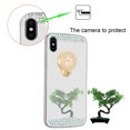 thumbnail image 6 of FIEWESEY For iPhone XS Max Mirror Case with Ring Holder Kickstand for Girls Women Bling Shining Rhinestone Diamond Luxury Makeup Case for iPhone XS Max 6.5 inch(Silver), 6 of 6