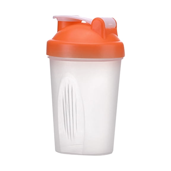 600ml Protein Shaker Bottle for Mixing Sports Drinks and Whey Powder with Integrated Stirring Cup