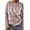 A-Pink66, variant on Bibifish Womens Sweaters Long Sleeve Crewneck Retro Fair Isle Sweaters Loose Fit Trendy Soft Knitted Pullover Tops For Ladies