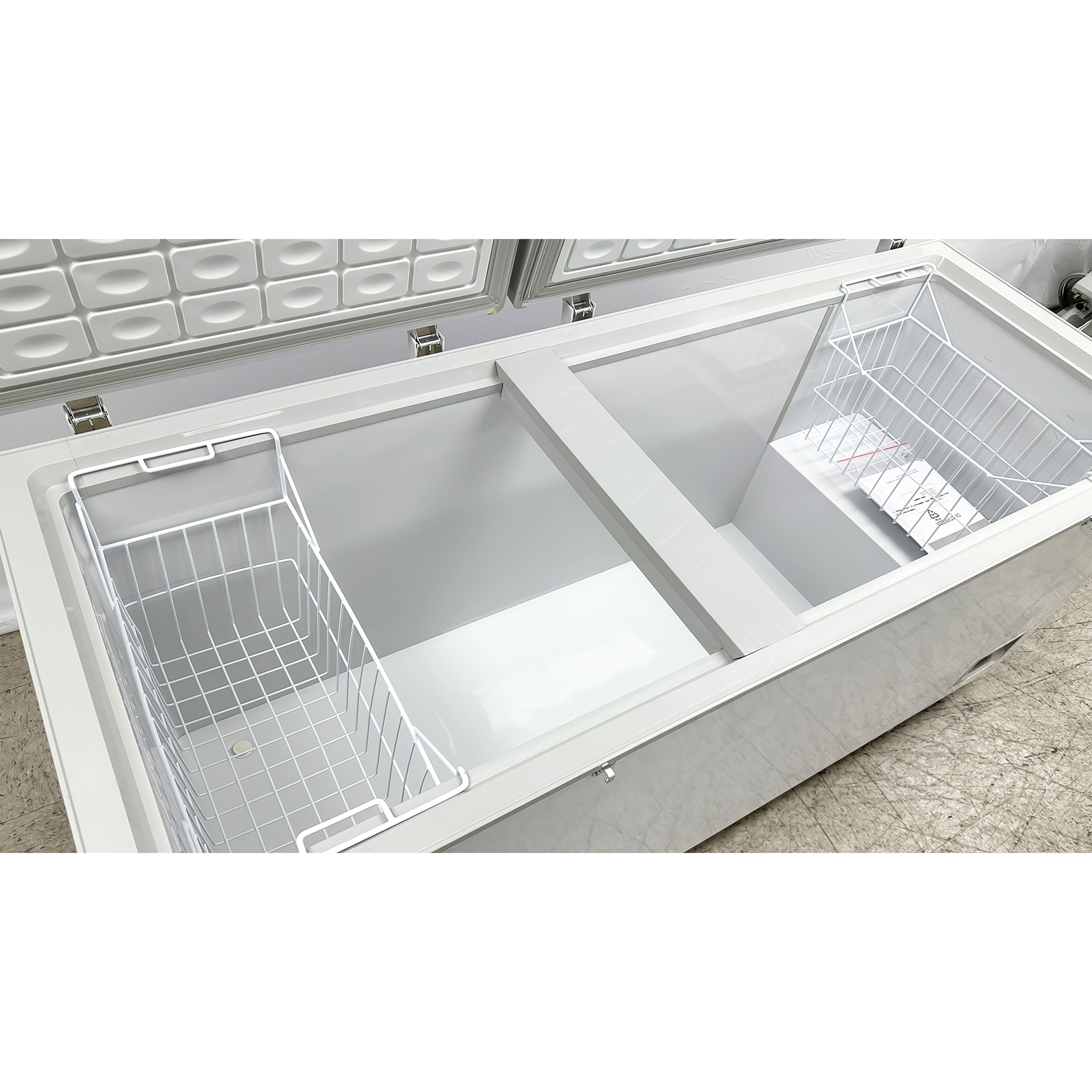 72 in. Commercial Chest Freezer 18 Cu.Ft. Deep Freezer with Top