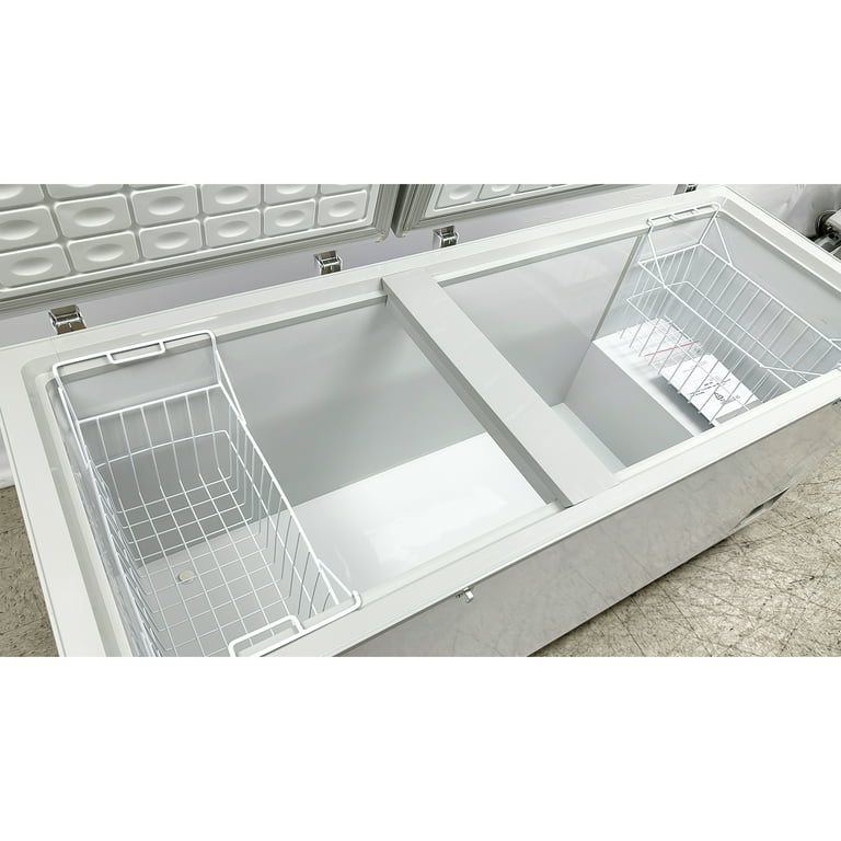 72 in. Commercial Chest Freezer 18 Cu.Ft. Deep Freezer with Top