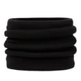 thumbnail image 5 of Piuwrlz Girls Boys Winter Hats Scarves Glove Children's 3 Piece Set Solid Color Thickened Plush Windproof Gloves Black Size 2-12 Years, 5 of 6