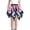 czb# Pink184, variant on CUZIBR Girls Short Skirt Butterflies Print High Waist Stylish Ruffles Irregular Hem Mini Skirts For Teens Toddler Carnival Party Festival Streetwear,Pink,3-4