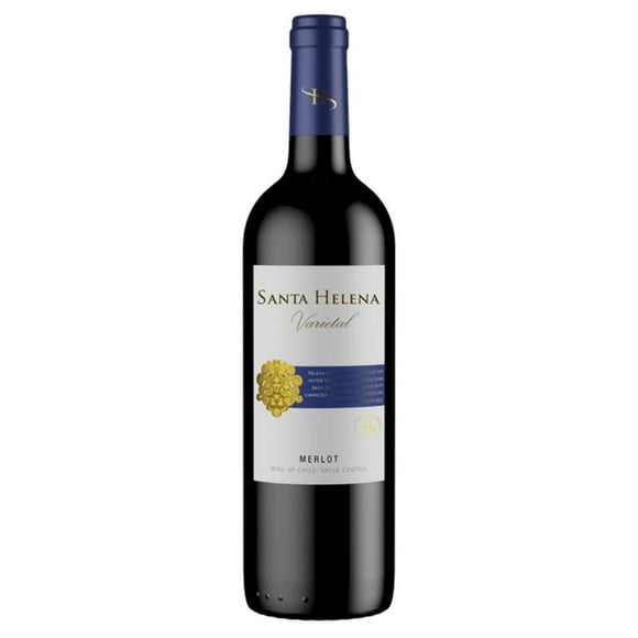 Caja de 12 Vino Tinto Santa Helena Varietal Merlot 750 ml Santa Helena Varietal Merlot