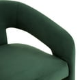 thumbnail image 3 of SAFAVIEH Couture Roseanna Modern Velvet Solid Accent Chair, Forest Green, 3 of 5