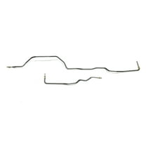 Rear Axle Brake Lines - Fits 99-01 Jeep Grand Cherokee - Galfan Coated Steel - The Stop Shop