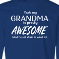 thumbnail image 4 of Inktastic Yeah My Grandma is Pretty Awesome Long Sleeve Youth T-Shirt, 4 of 5