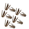thumbnail image 1 of Adaptador de cuña para eje de golf de latón (10 piezas), ajuste de .350 a .335, adaptador deportivo de latón para golf. Encaja .350, 1 of 8