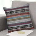 thumbnail image 4 of Soft Zippered Boho Decorative Striped Throw Pillow Covers for Bedroom, 4 of 4