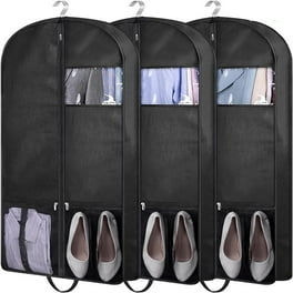 Simple Houseware 43 Inch Large Heavy Duty Garment Bag for Suits Dresses Coats with Folding Feature Walmart