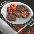 thumbnail image 2 of Tramontina Churrasco BBQ 17.25-Inch Tri-Ply Stainless Steel Round Griddle Pan, Oven-Safe, 2 of 4