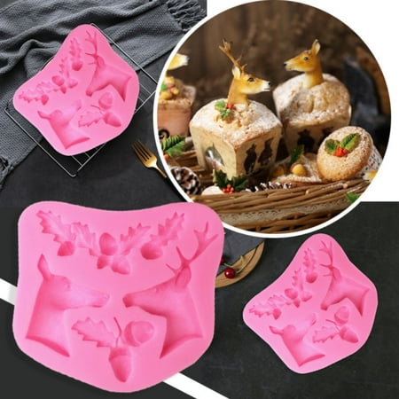 

Cake Mould Christmas Double Fondant Cake Mould Chocolate Mould Decorating Silicone Mould