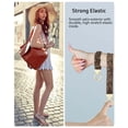 thumbnail image 3 of Llavero de pulsera WEESMILE para llaves de coche con anilla en D, diseño de leopardo, 3 of 7