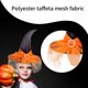 thumbnail image 5 of Sombrero de bruja de Halloween para mujer | Accesorio plegable para disfraz de cosplay | Sombrero puntiagudo de 35 cm de alto | Naranja, negro, rojo y morado | Material: tafetán de poliéster |, 5 of 6