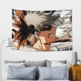 thumbnail image 5 of My Hero Academia Tapestry, Anime Wall Poster Art, Wall Tapestry For Bedroom Living Room Dorm Room, Wall Hanging For Festival Party Events Background Photography Backdrop, 60x40 Inch, 5 of 9