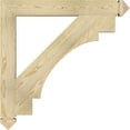 thumbnail image 3 of Ekena Millwork 4"W x 34"D x 34"H Merced Arts & Crafts Rough Sawn Bracket, Douglas Fir, 3 of 4