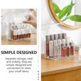thumbnail image 4 of OUNONA Desktop Cosmetics Storage Box 1Set Lipstick Organizer Practical Multi-slots Design for Women, 4 of 8