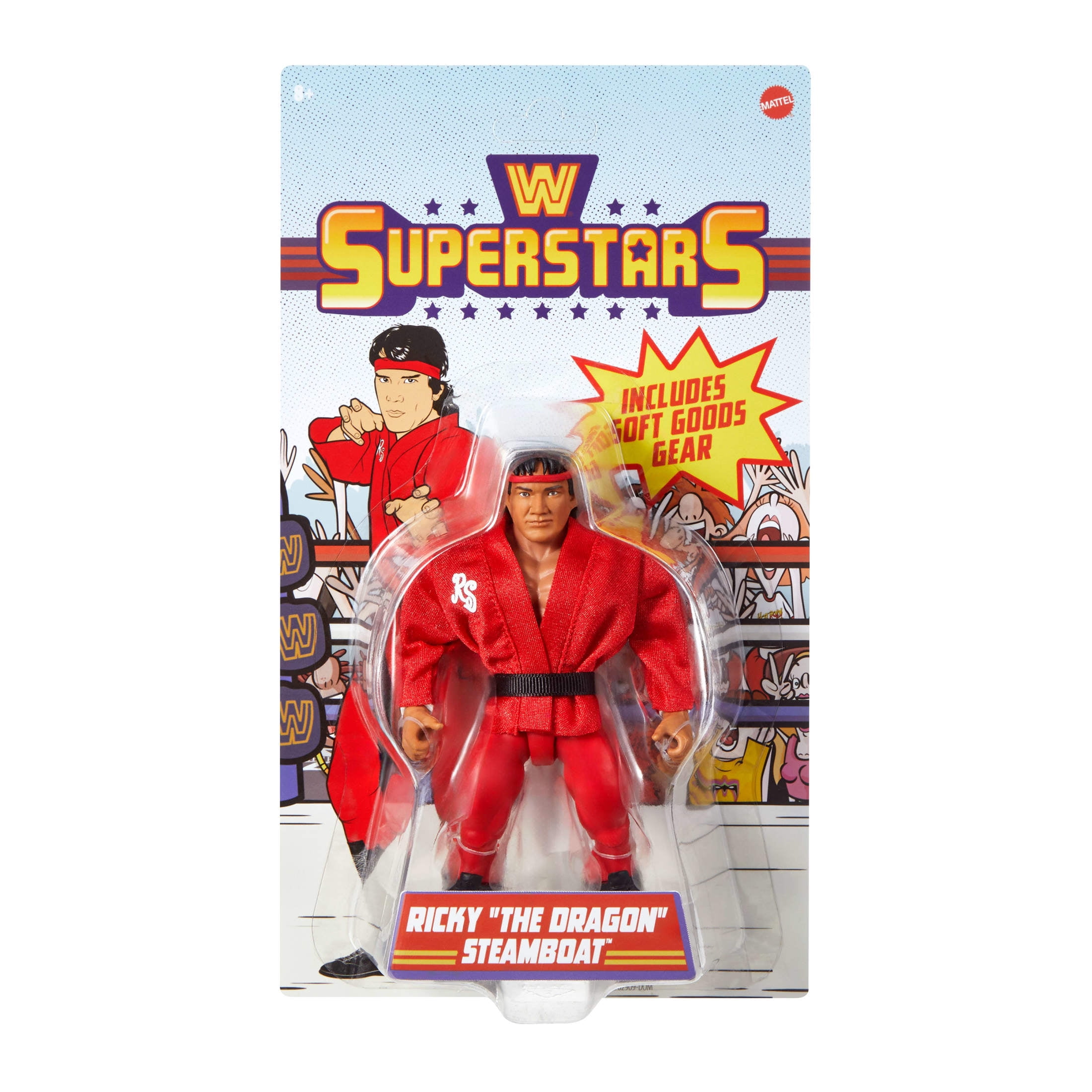 WWE Superstars Ricky “The Dragon” Steamboat Action Figure Set