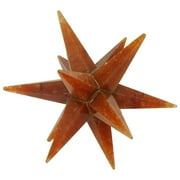 Harmonize 12 Point Geometry Star Orange Aventurine Spiritual Gift Reiki Healing Stone Merkaba