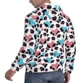 thumbnail image 6 of Sigee Heart Panda for Men's Pullover Hoodie Sweatshirts Adult Casual Long Sleeve Sweatshirts ,Sizes S-4XL-Large, 6 of 7