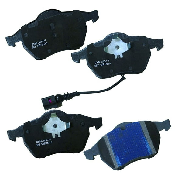 Bendix Brakes Disc Brake Pad Set Fits select: 1996-2005 VOLKSWAGEN JETTA, 1999-2010 VOLKSWAGEN NEW BEETLE