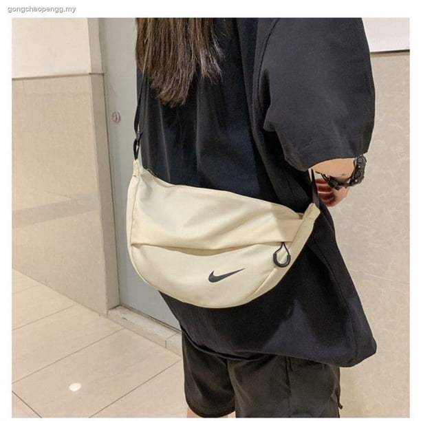 Bolso bandolera para hombre y mujer, riñonera de lona, bandolera pequeña NK, mensajero con personalidad, bolso de marca Tide JadeP Bolso bandolera para hombre y mujer