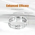 thumbnail image 4 of PURE COPPER CLOVER BIO MAGNETIC BANGLE/BRACELET HEALING ARTHRITIS/PAIN RELIEF,ROSE GOLD COLOR, 4 of 6