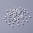 thumbnail image 2 of 500g Imitated Pearl Acrylic Beads Round White 4mm Hole: 1mm about 17000pcs/500g, 2 of 4