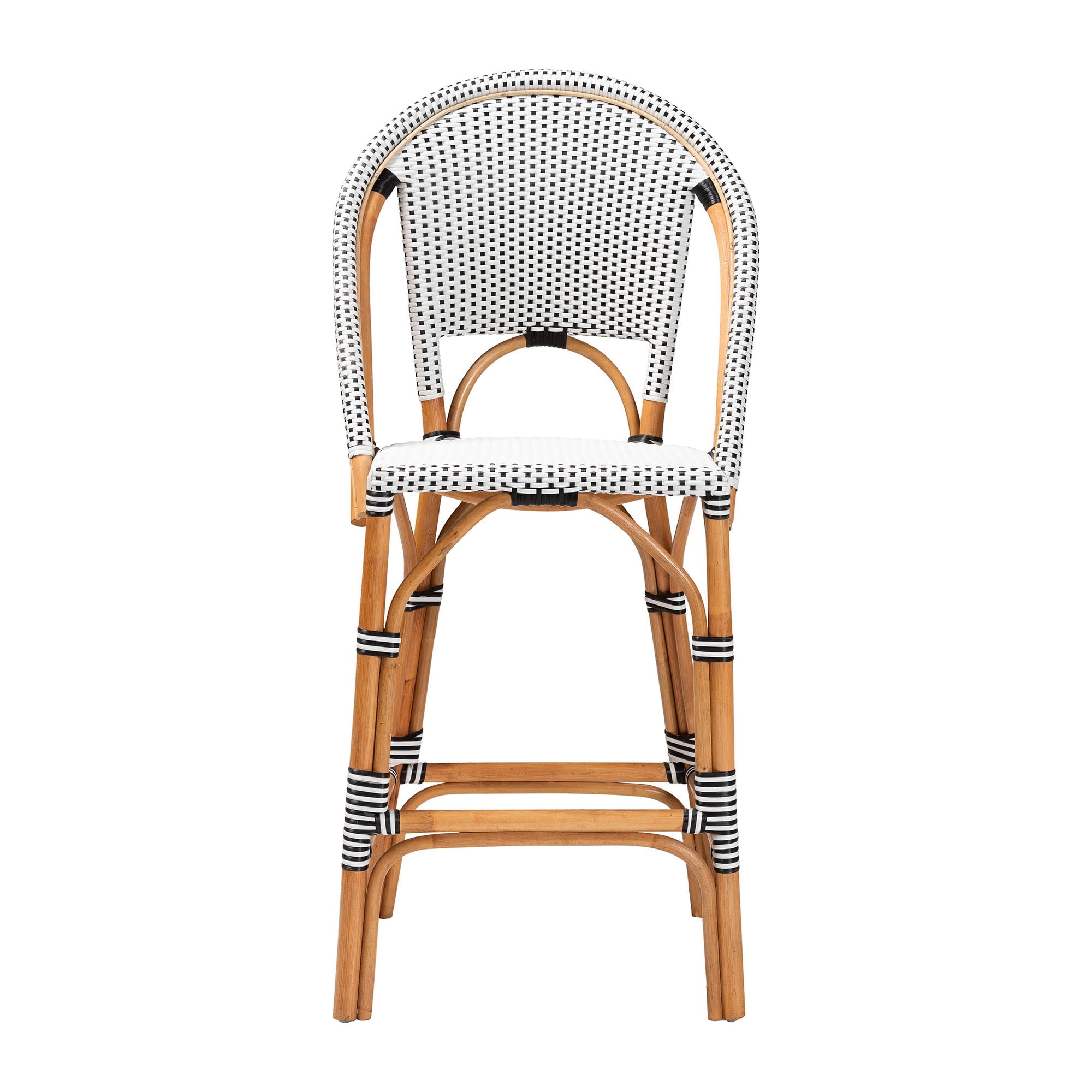 bali & pari Genica French Bar Stool, Natural