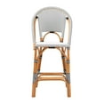 thumbnail image 3 of bali & pari Genica French Bar Stool, Natural, 3 of 9