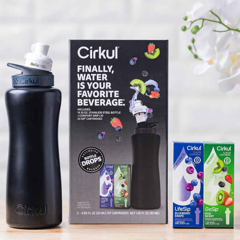 Cirkul 32oz Matte Black Stainless Steel Starter Kit photo 3