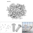 thumbnail image 4 of Écrous Filetés en Acier Inoxydable, Écrous Moulés Ronds Moletés en Acier Inoxydable 100pcs, 4 of 8