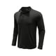 thumbnail image 2 of Sunloudy Camiseta de manga larga para hombre, cuello alto, color sólido, jersey con escote de cremallera suave, tops informales ajustados para hombre Sunloudy S M L XL XXL, 2 of 7