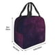 thumbnail image 3 of Easygdp Black Dark Blue Purple Bolsa Térmica Premium - Tela Oxford Impermeable, Gran Capacidad, Bolsillo Frontal, Unisex para Trabajo, Escuela, Actividades al Aire Libre y Picnics, 3 of 8