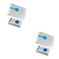 thumbnail image 1 of Matsuzay Doorbells Wireless Battery Powered Flashing Light Home Digital Remote Receiver Chime Intelligent Control Gate Hotel System Room blanco 2piezas, 1 of 6